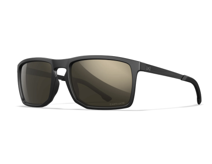 WILEY X Axe Captivate, Matte Black - Tungsten Mirror