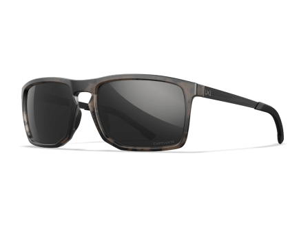 WILEY X Axe Captivate, Tortoise Brown - Black Mirror