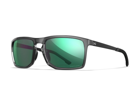 WILEY X Axe Captivate, Crystal Gray - Green Mirror