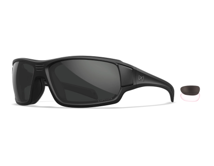 WILEY X Breach 2.5 Captivate - Matte Black - Gray/Clear