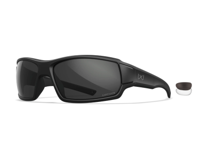WILEY X Beach 2.5 XL Captivate - Matte Black - Gray/Clear