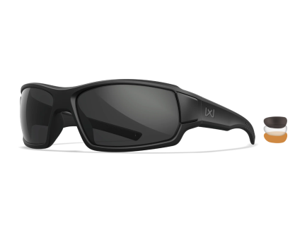 WILEY X Breach 2.5 XL - Matte Black - Gray/Clear/Rust