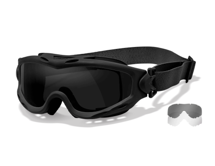 WILEY X SPEAR - Matte Black Frame w/ Smoke Grey / Clear Lenses