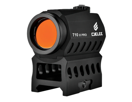 Cyelee Optics T10 X PRO Pic Rail Mounted - 2/30 MOA Red Circle Dot - X004CV26XX