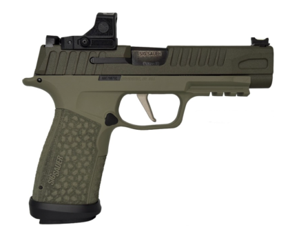 Sig Sauer P365 FUSE 4.3" 9mm 17/21rd Pistol w/Romeo RS-C, Debo Green - SG365XF-9BFOGRNDEBO