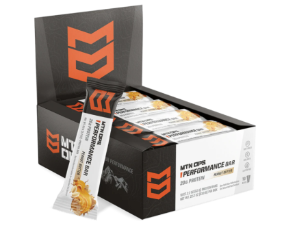 MTN OPS Performance Protein Bar, Peanut Butter Bliss - Pack of 10 - 4127070810