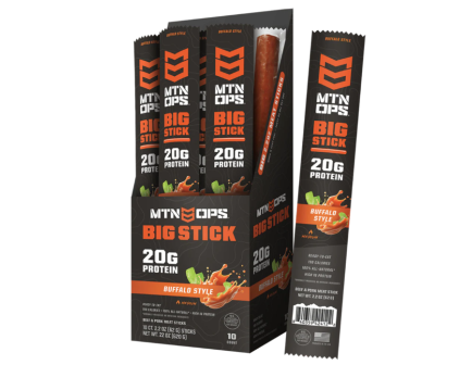 MTN OPS Big Meat Stick, Buffalo - Pack of 10 - 4152201310