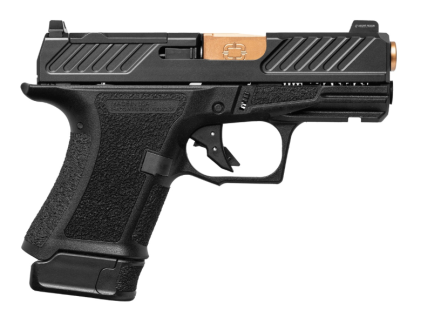 Shadow Systems BLEM CR920 Combat 3.41" 9mm OR 13rd/10rd Pistol, Black/Bronze - SS-4005-B
