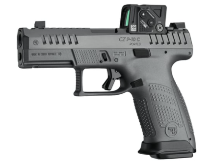 CZ P-10 C Compact 4" Integral Comped 9mm Luger 15rd Ambi Handgun w/ COA Red Dot - 91582