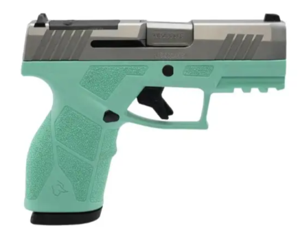 Taurus GX2 T.O.R.O. Compact 3.38" 9mm (1)13rd OR Pistol, Cyan - 1-GX2P939C