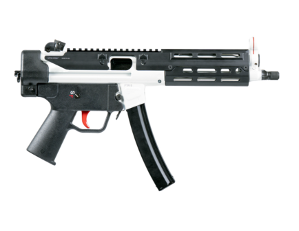 PTR 9B 8.86" 9MM 30rd Pistol, Galactic White w/ Red & Black
