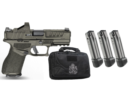 Springfield Echelon 4.0 Compact Gear Up 4" 9mm 18rd Handgun, OD Green - EC9409G-U-PAC