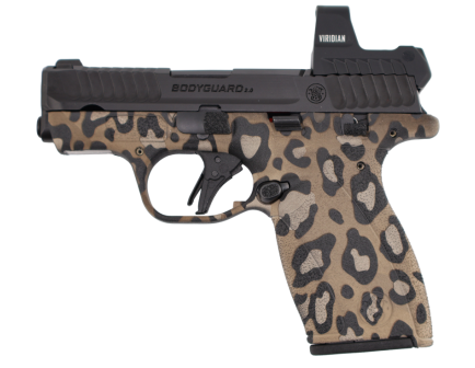 Smith and Wesson Bodyguard 2.0 2.75" 380 ACP (1)10rd/(1)12rd Pistol, Leopard Print w/ MS and RFX1 Optic
