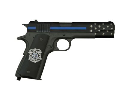 Tisas 1911 A1 Police 9mm 5" 9rds, Black