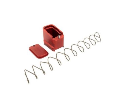 Shield Arms Glock 19/23 4/5 Round Magazine Extension, Red