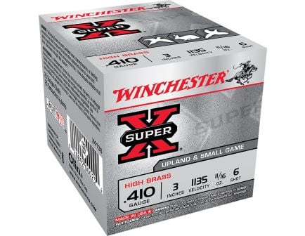 Winchester 410 3" Max #6 Super-X Ammunition 25rds - X4136