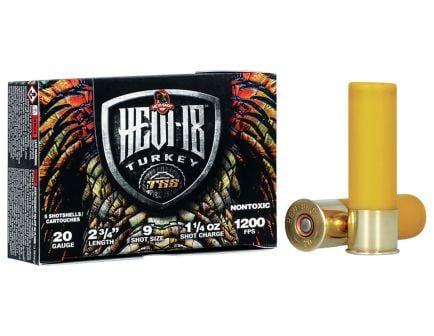 Hevishot HEVI-18 Turkey TSS 20 Gauge 2.75" #9 1.25 oz - 5rds - HS7109
