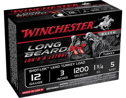 Winchester 12ga 3" #5 Long Beard XR Ammunition 10rds - STLB1235