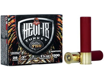 Hevishot HEVI-18 Turkey TSS 28 Gauge 3" #7 1.25 oz - 5rds - HS7287