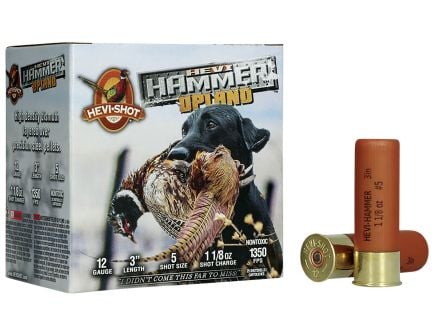 Hevishot HEVI-Hammer Upland 12 Gauge 3" #5 Shot - 1.12 oz - 25rds - HS29125