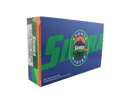 Sierra Sports Master .30-06 Springfield 165 gr BTHP 20rds