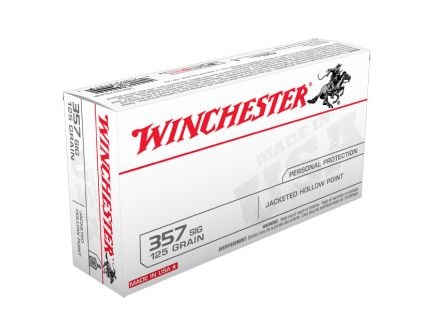 Winchester USA 357 Sig 125gr JHP -  - USA357SJHP