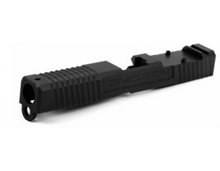 ZEV Tri-Lo Black G17 Absolute Cowitness Stripped Slide  - - SLD-Z17-3G-TRI-RMR-CW.ABS-DLC