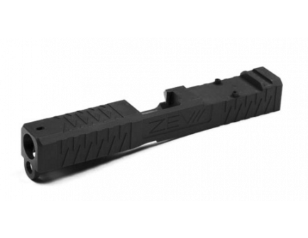 ZEV SOCOM Black G19 Absolute Cowitness Stripped Slide - - SLD-Z19-3G-ESOC-RMR-CW.ABS-DLC