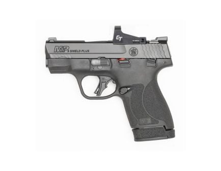 S&W M&P Shield Plus OR 9mm 3.1" 13rd Pistol w/ Crimson Trace Red Dot - 13951