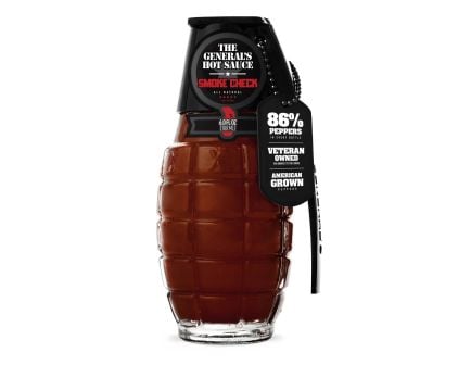 The General's Hot Sauce 6 oz, Smoke Check - 0311-066