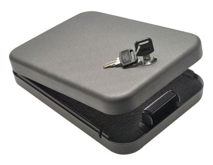 SnapSafe Keyed Lockbox Large |Grey