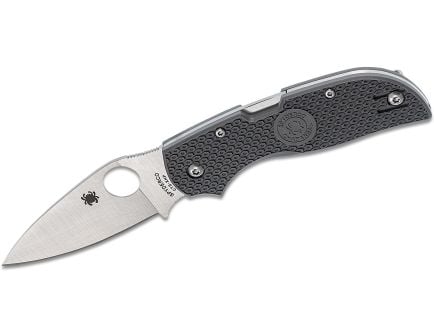 Spyderco Chaparral Lightweight Folding Drop Point Knife, Gray - C152PGY