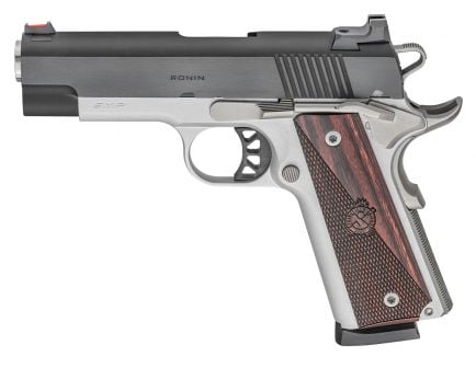 Springfield Armory Ronin EMP 9mm 1911 Pistol, Stainless/Blued