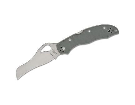 Spyderco Byrd Gooney Folding Hawkbill Knife, Gray - BY24GPGY