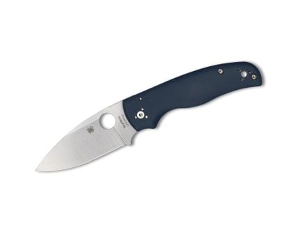 Spyderco Shaman Folding Knife Drop Point, Cobalt Blue
