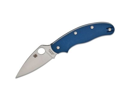 Spyderco UK Penknife Folding Knife, Cobalt Blue