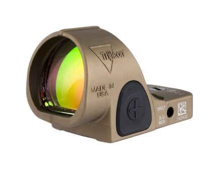 Trijicon SRO ADJ Sight LED - 5 MOA, Coyote Brown - SRO2-C-2500022