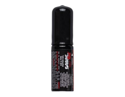 Sabre Aim and Fire Pepper Gel Refill, 0.39 oz Canister Black