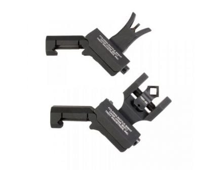 Troy 45 Degree Offset Sight Set (M4 & Di-Optic Rear), BLK