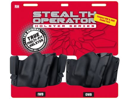 Stealth Operator Compact IWB & OWB Right Hand Holster Combo Pack - H60225C