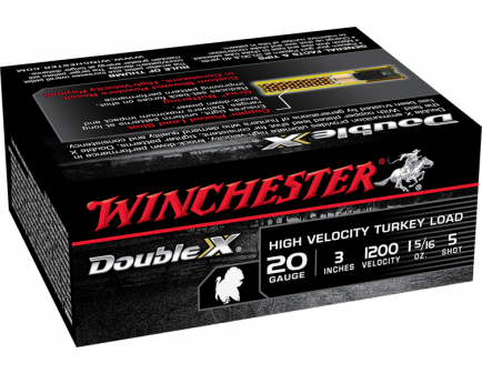 Winchester 20ga 3" #5 High Velocity Magnum Turkey Ammunition 10rds - STH2035