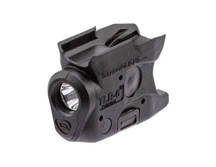 Streamlight TLR-6 100 lm C4 LED Water-Resistant Tactical Weapon Light w/ White LED for M&P Shield Pistol, Black