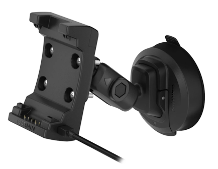 Garmin Suction Cup Mount with Speaker (USB-C)