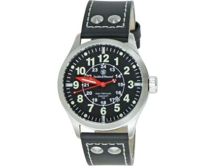 Smith & Wesson Mumbai Lamplighter Watch, Black
