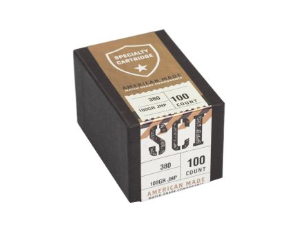 Atlanta Arms .380 ACP JHP Pistol Bullet, 100 gr 0.355" 100rds