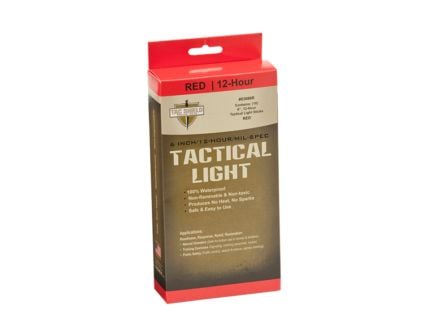 TAC Sheild Tactical 12 Hour Light Stick, Red