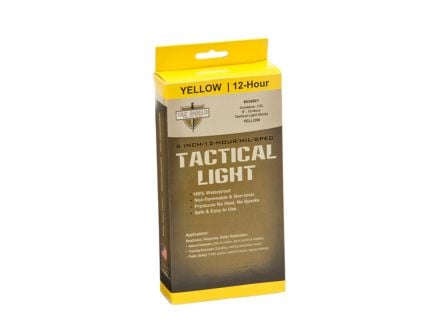 TAC Sheild Tactical 12 Hour Light Stick, Yellow