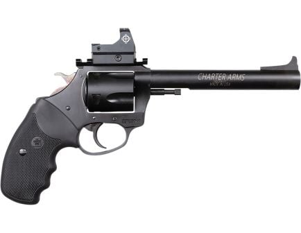 Charter Arms Mastiff Target .357 Magnum Revolver 6" 5rds, Black - 63565