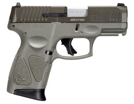 Taurus G3C 9mm Pistol 3.2" 12rds, OD Green - 1-G3C93BO