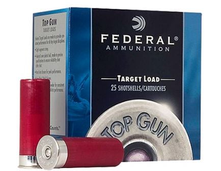 Federal 12ga 2.75" 1-1/8oz #7 Steel Shot Top Gun Shotshell Ammunition 25rds - TG147 7
